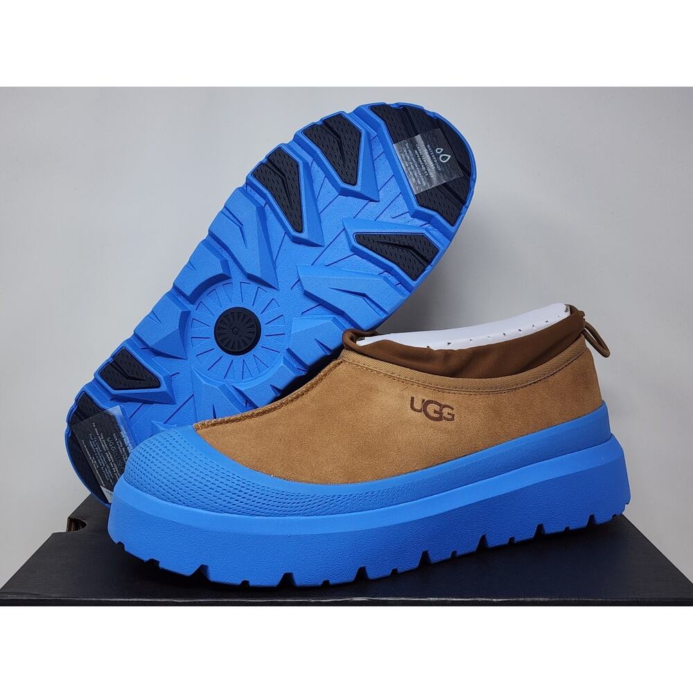 UGG Men's Tan and Blue Casual Shoes